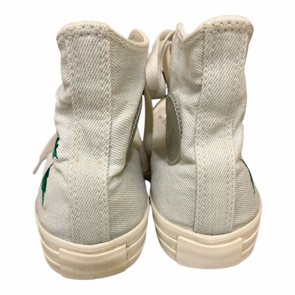 Converse Womens Denim Contrast Embroidered Sunflower High Top Tennis Shoe Sz 8.5 - Picture 8 of 9